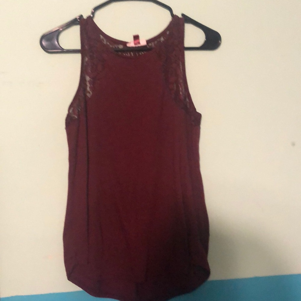 A red tank top